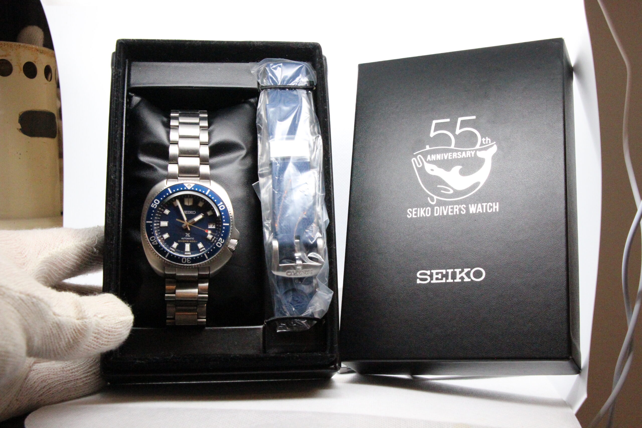 Seiko Prospex SBDC123 6R35-01G0 55th Anniversary Limited Edition (2022) fuld sæt - Image 11